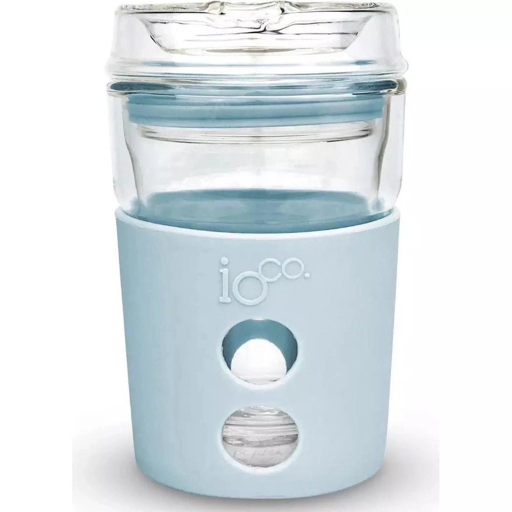 IOco 4oz Piccolo Glass Coffee Traveller - Ocean