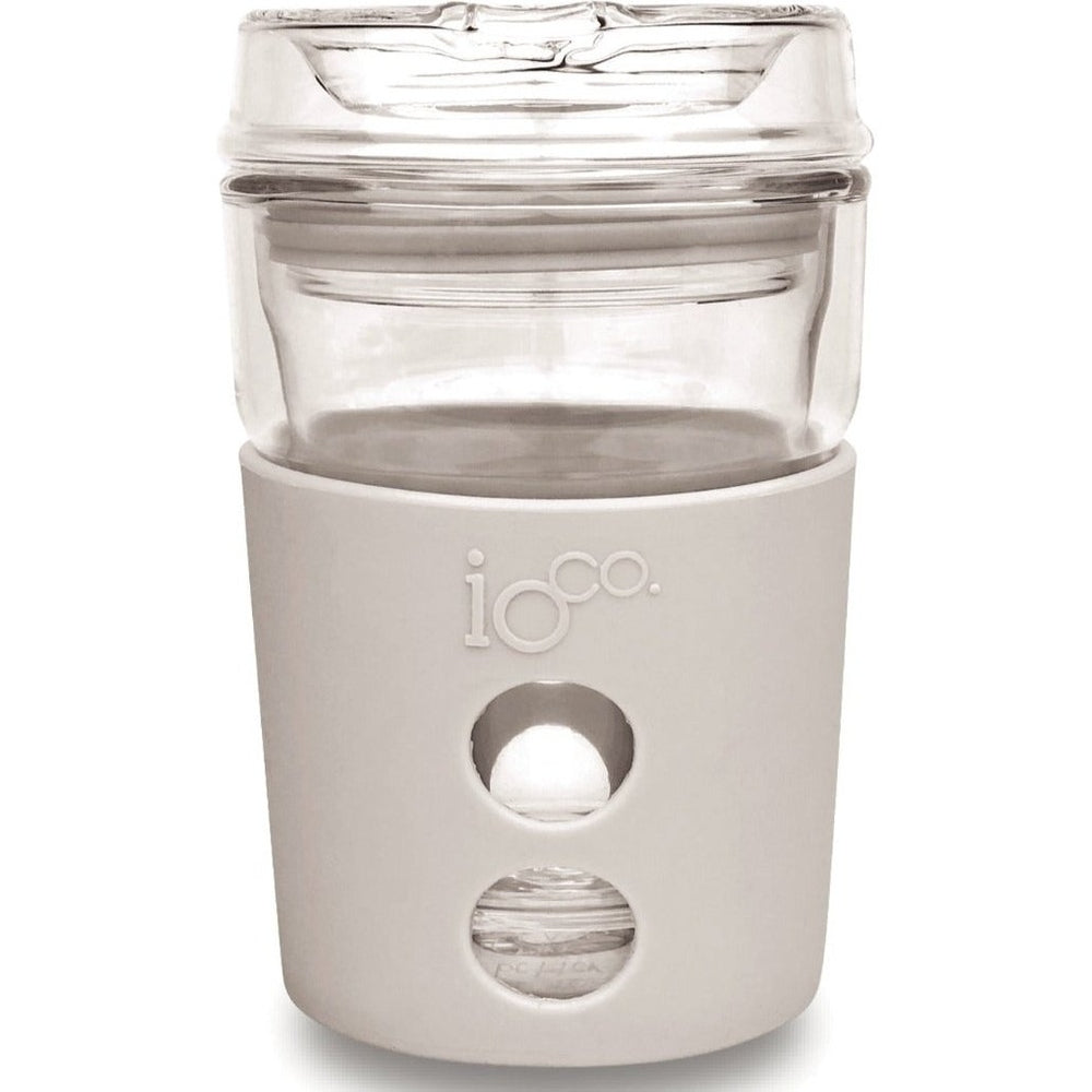 IOco 8oz Glass Coffee Traveller - Warm Latte