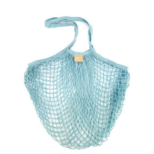 IOco Cotton String Bag - Turquoise Blue