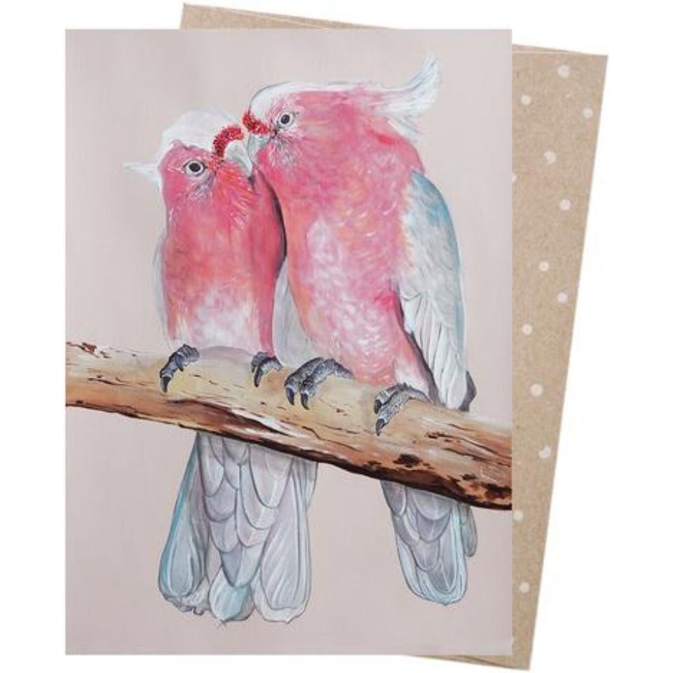 Earth Greetings - Greeting Card - Major Mitchell Pair