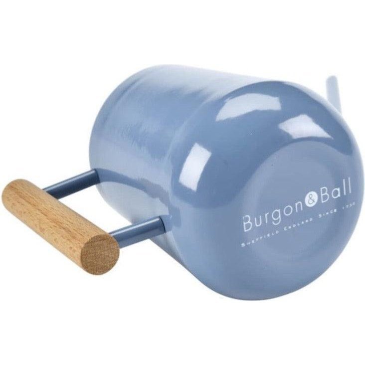 Bottom View of 0.7L Indoor Watering Can from Burgon &amp; Ball in Heritage Blue