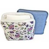 Wet or Dry Storage Bags for Juju Period Products, in Denim & Floral Designs