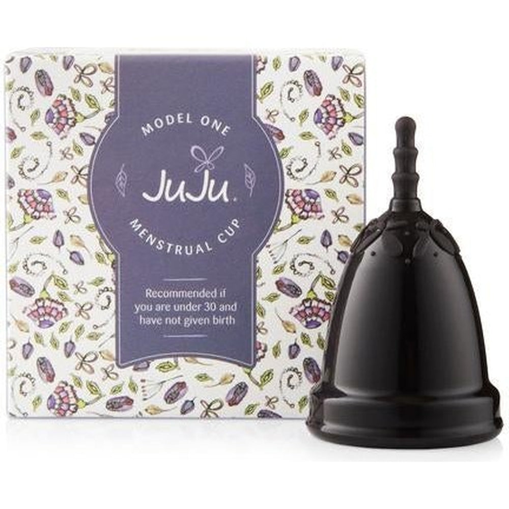 Black Model One JuJu Menstrual Cup 