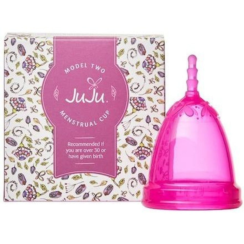 Pink Model Two JuJu Menstrual Cup 