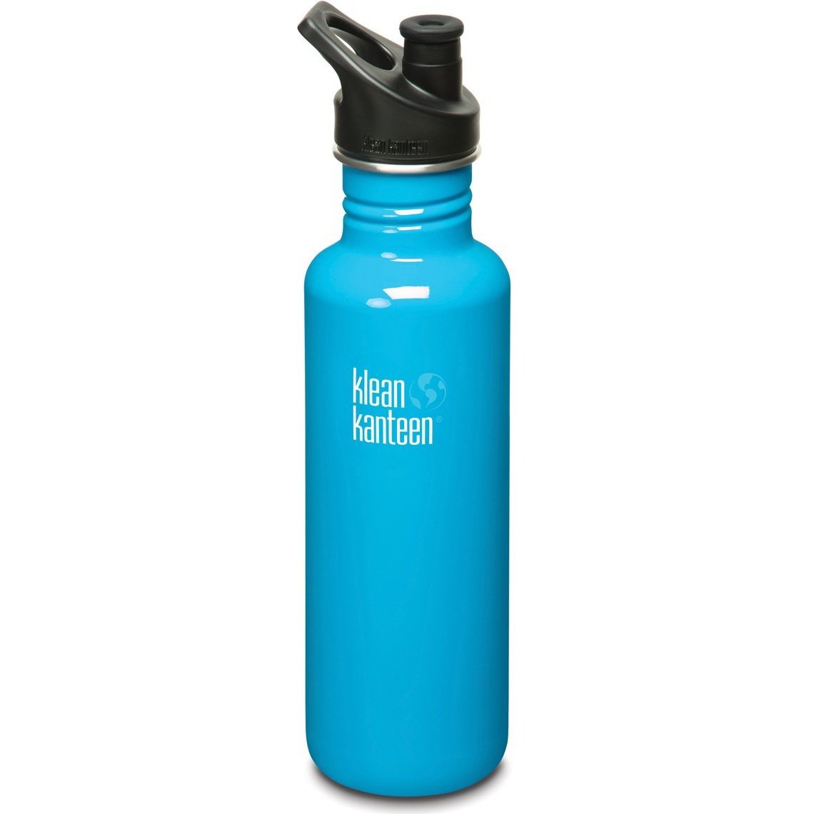 Klean Kanteen Classic 800ml (27Oz) - Sports Cap Drink Bottles Coastal Waters