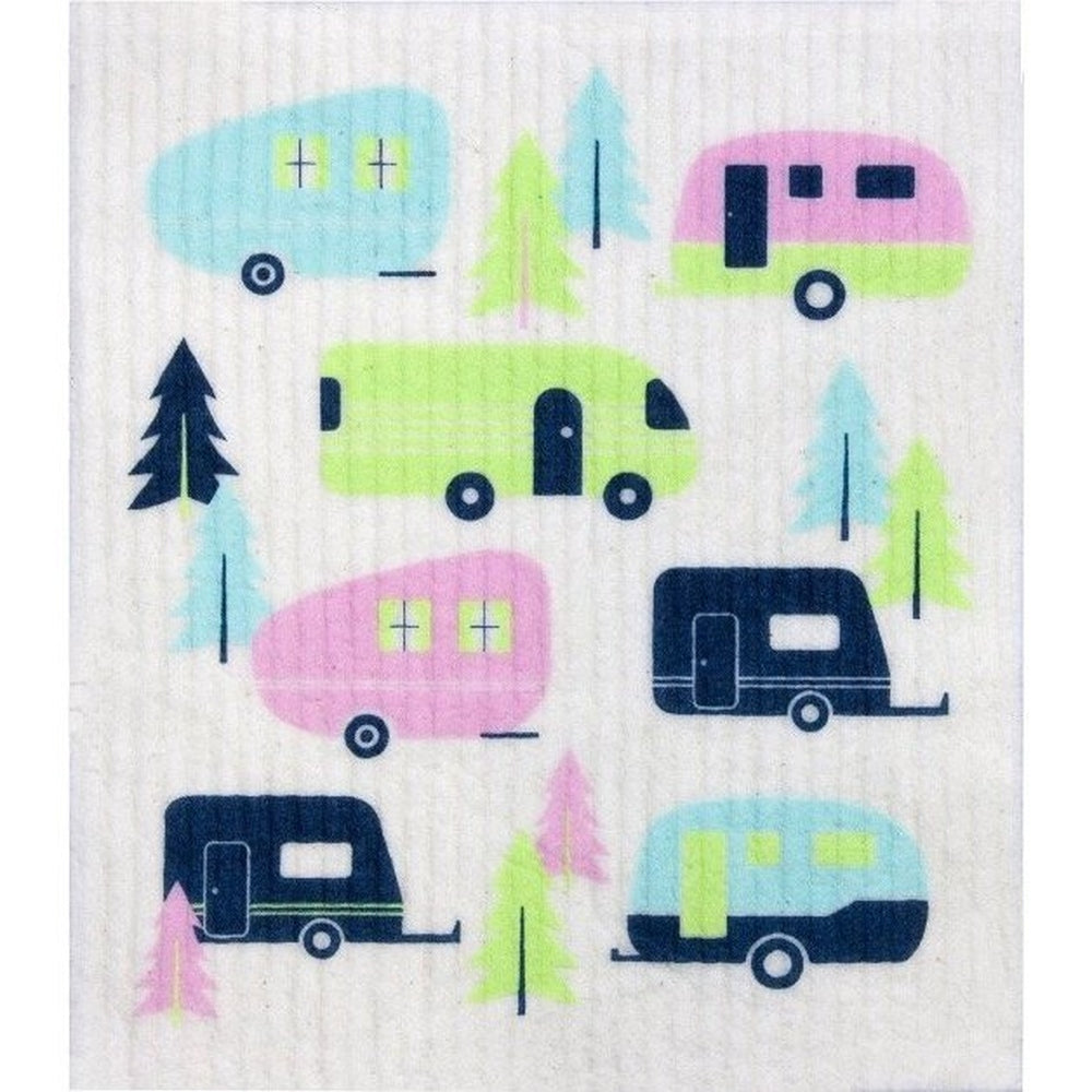 Compostable Sponge Cloths from RetroKitchen, Caravans