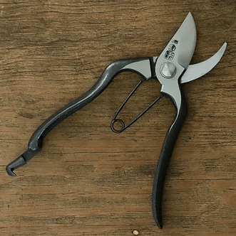 Japanese Secateur open blade
