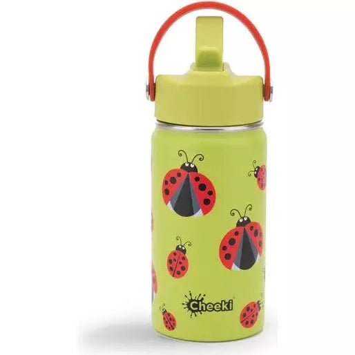 Cheeki 400ml Insulated Little Adventurer Bottle - Ladybug