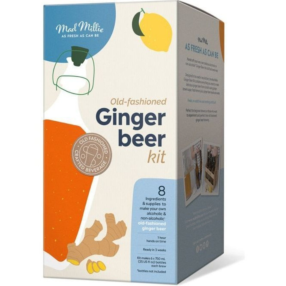 The Ginger Beer Kit from Mad Millie, Showing Packaging