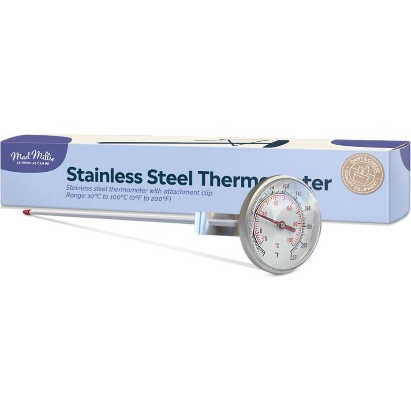 Stainless Steel Thermometer from Mad Millie, with Packaging