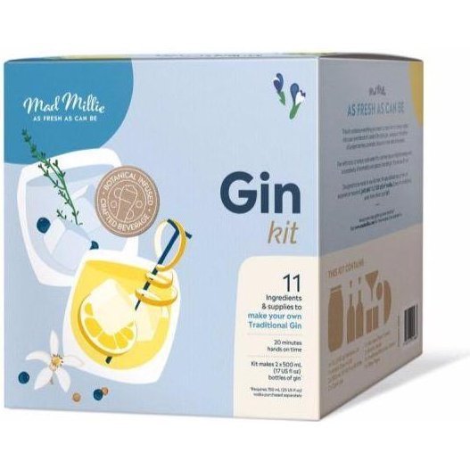 Mad Millie Gin Kit, Showing Packaging  Edit alt text
