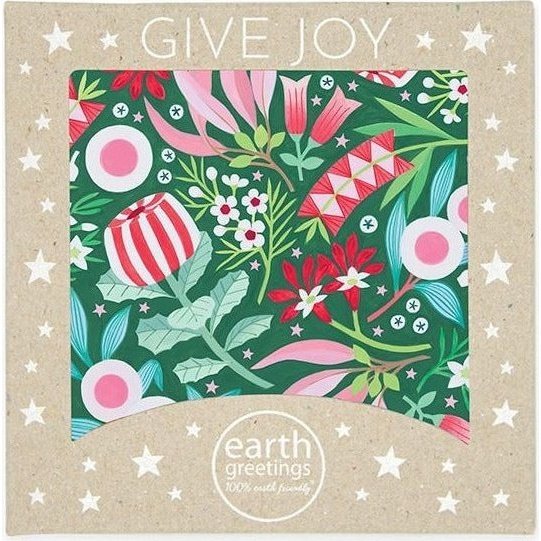 Earth Greetings 8 pack Christmas Cards - Made in Australia with Vegetable Inks - Urban Revolution
