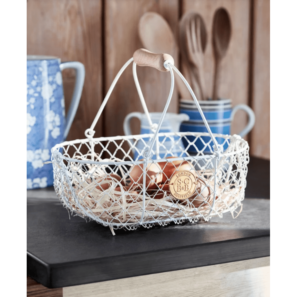 Sophie Conran Mesh Harvesting Basket (Buttermilk)
