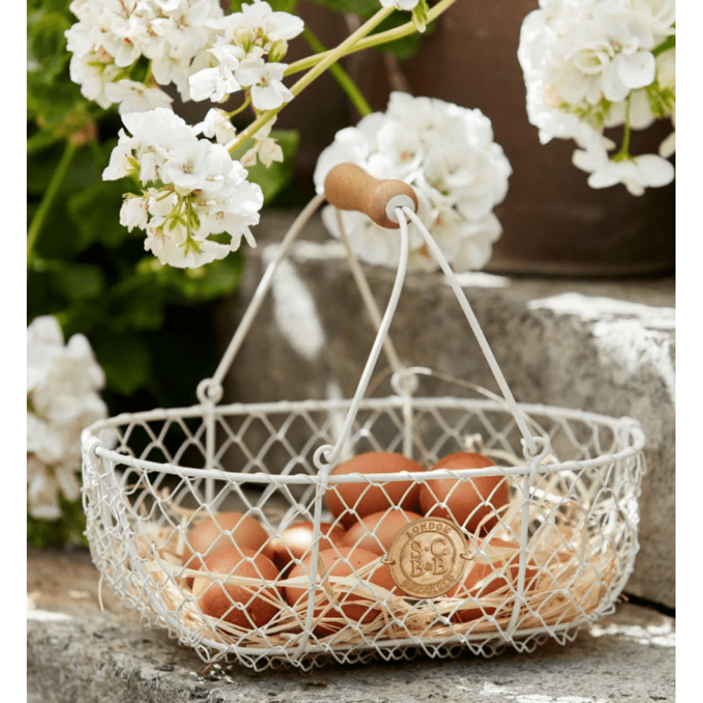 Sophie Conran Mesh Harvesting Basket (Buttermilk)