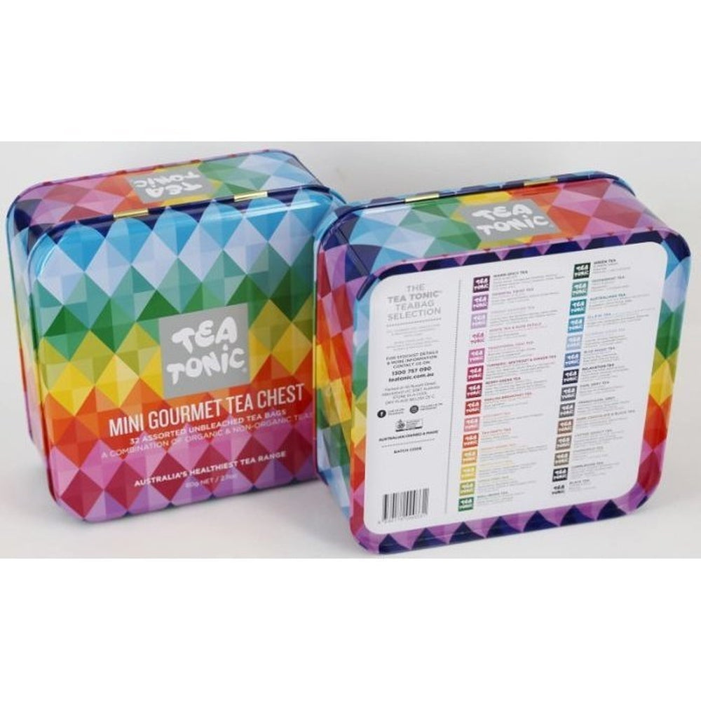 Tea Tonic Mini Gourmet Tea Chest x 32 bags