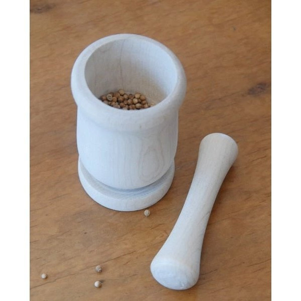 Mortar & Pestle Beech Wood