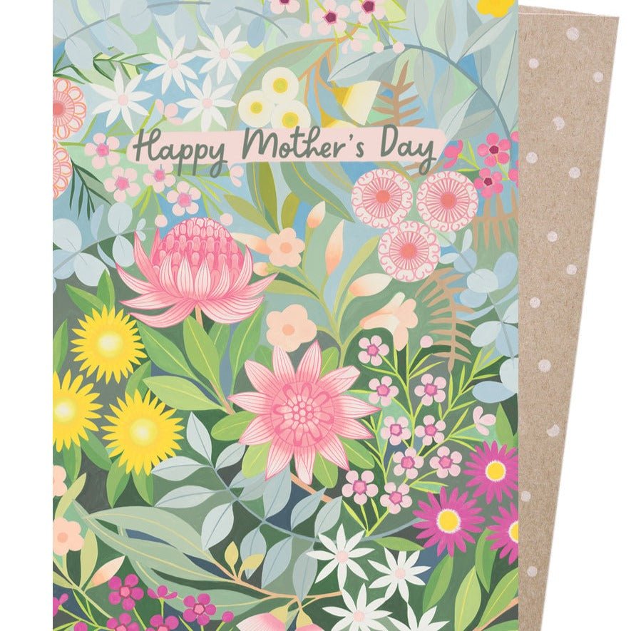 Earth Greetings - Greeting Card - Mother&#39;s Day Bush Bouquet