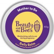 Mother to Be Belly Balm in Metal Tin from Beauty &amp; the Bees.