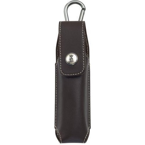 Leather Pouch with Carabiner, for the Multipurpose Opinel No 8 Stainless Steel Folding Knife