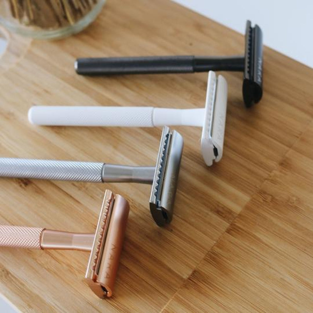 NARA Safety Razor, in range of colours.