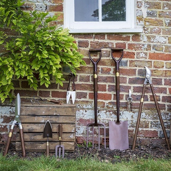 Digging Fork and other Tools from the National Trust Range by Burgon &amp; Ball