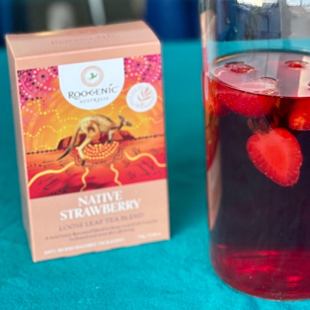 native strawberry loose leaf tea