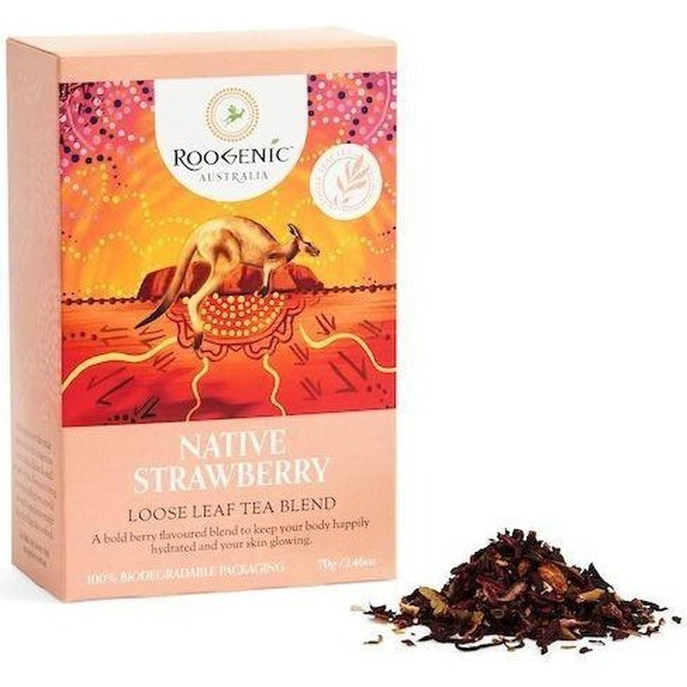 native strawberry loose leaf tea