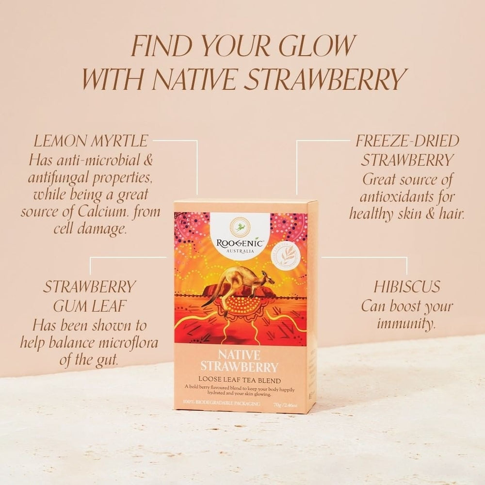 native strawberry loose leaf tea info
