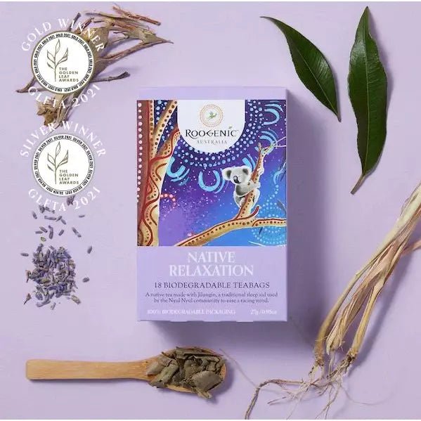 Award Winning Native Relaxation Herbal Tea with Natural IngredientsFrom Roogenic
