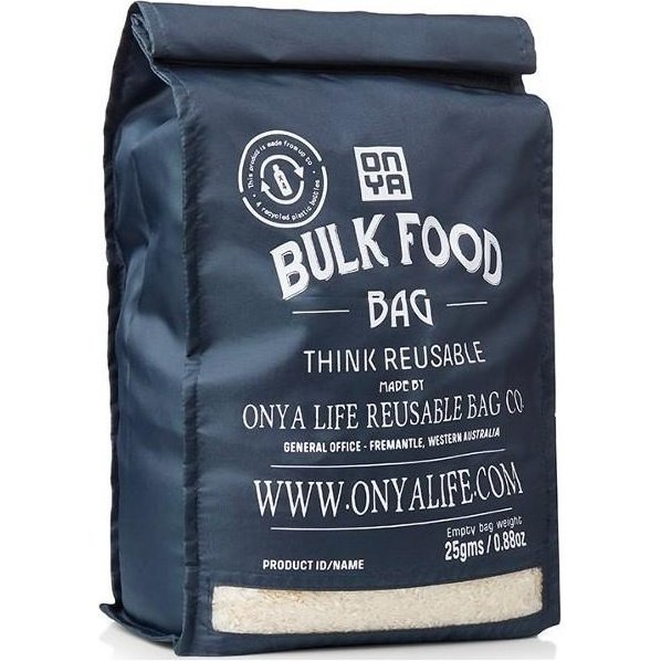 Onya Reusable Bulk Food Bag - Large Charcoal