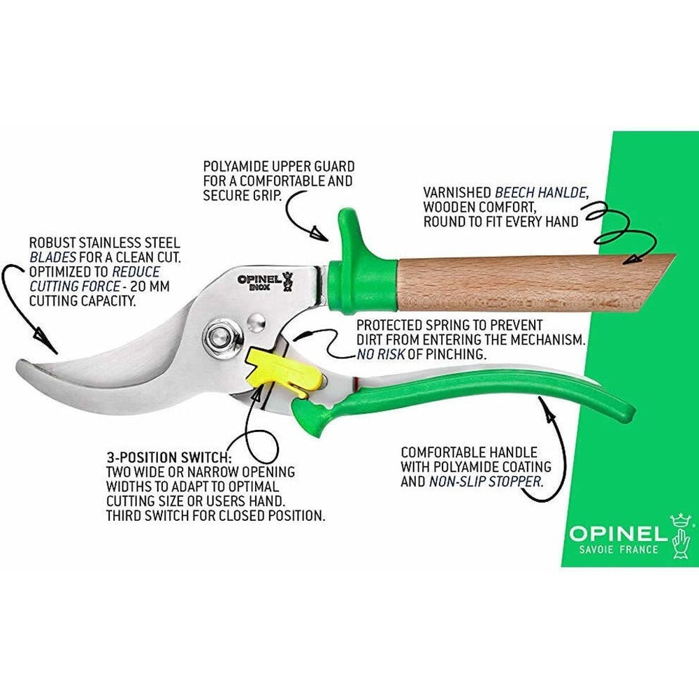 Opinel Secateur - Green