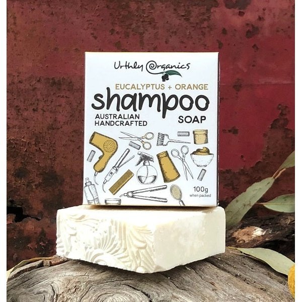 Orange + Eucalyptus Shampoo Soap Bar