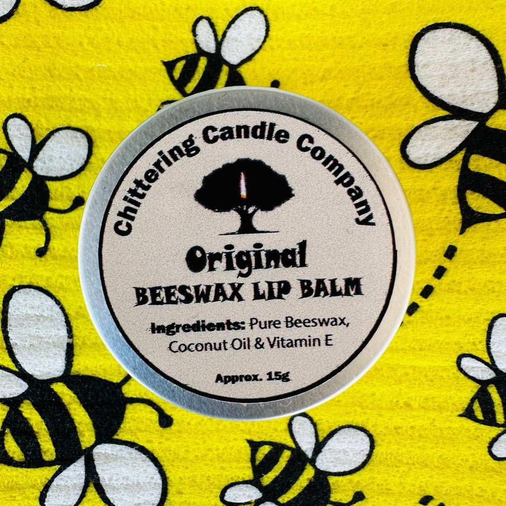 Original Beeswax Lip Balm from The Chittering Candle Co., Urban Revolution.