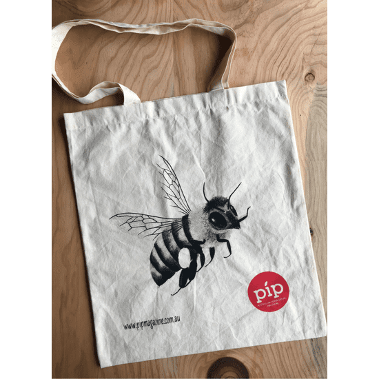 PIP Calico Market Tote Bag - Bee Design