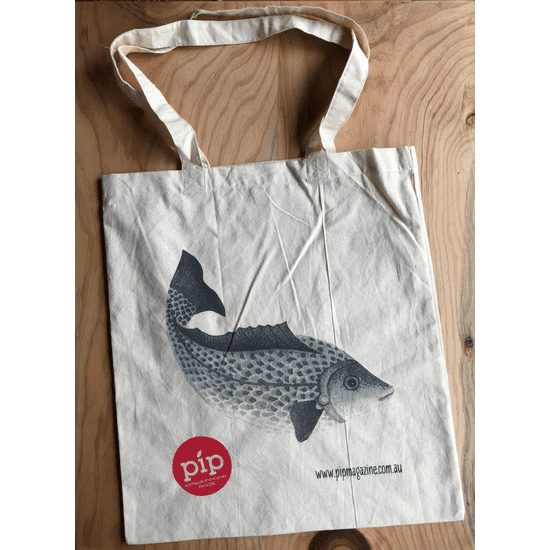 PIP Calico Market Tote Bag - Fish Design