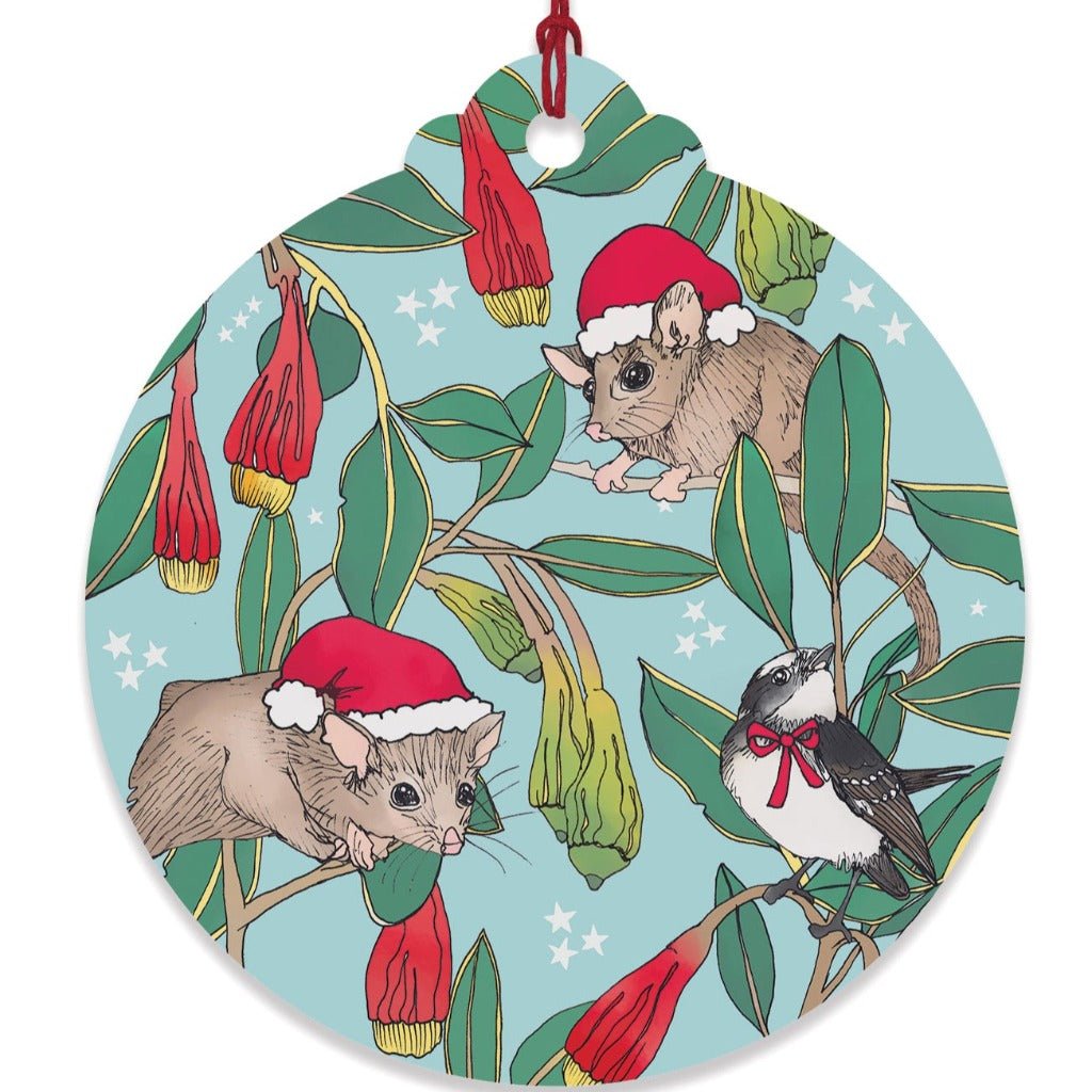Christmas Gift Tag - Festive Forest by Victoria McGrane