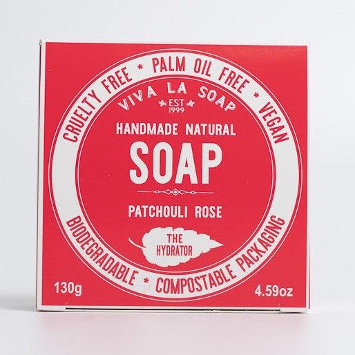 Viva La Body Australian Handmade Natural Soap Bar - The Hydrator Patchouli Rose