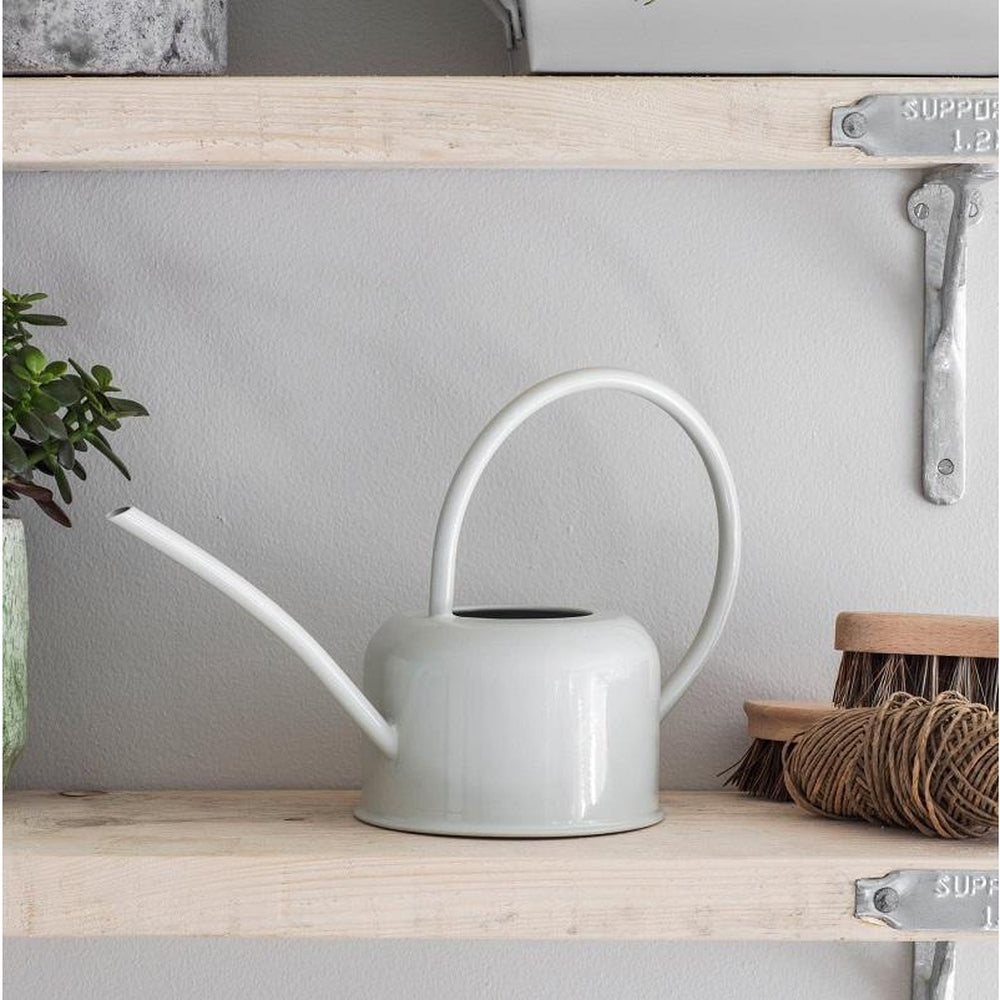 1.1L Indoor Watering Can In Chalk