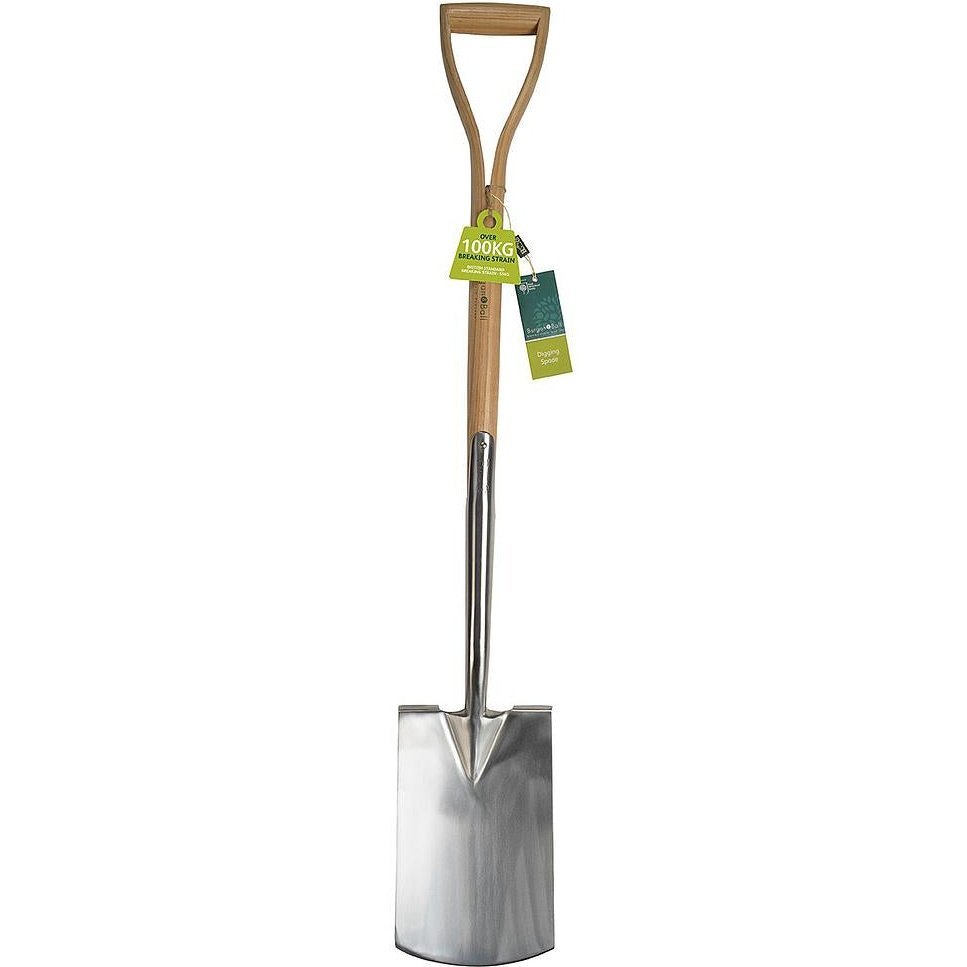 Stainless Steel Digging Spade from Burgon &amp; Ball
