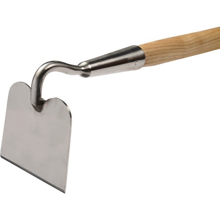 Stainless Steel Draw Hoe Head from Burgon &amp; Ball