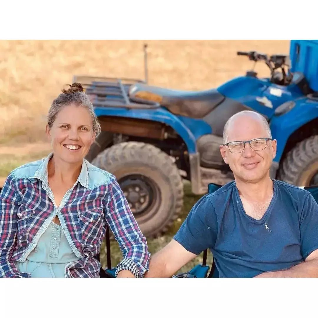 Raquel and Murray - Regenerative Farmers at Galloway Springs Farm, Western Australia