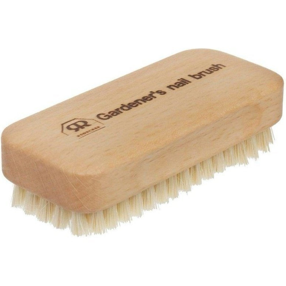 Gardener's Nail Brush with Beechwood Handle from Redecker