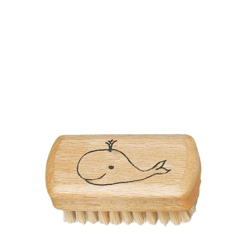 'Whale' Children's Nail Brush from Redecker