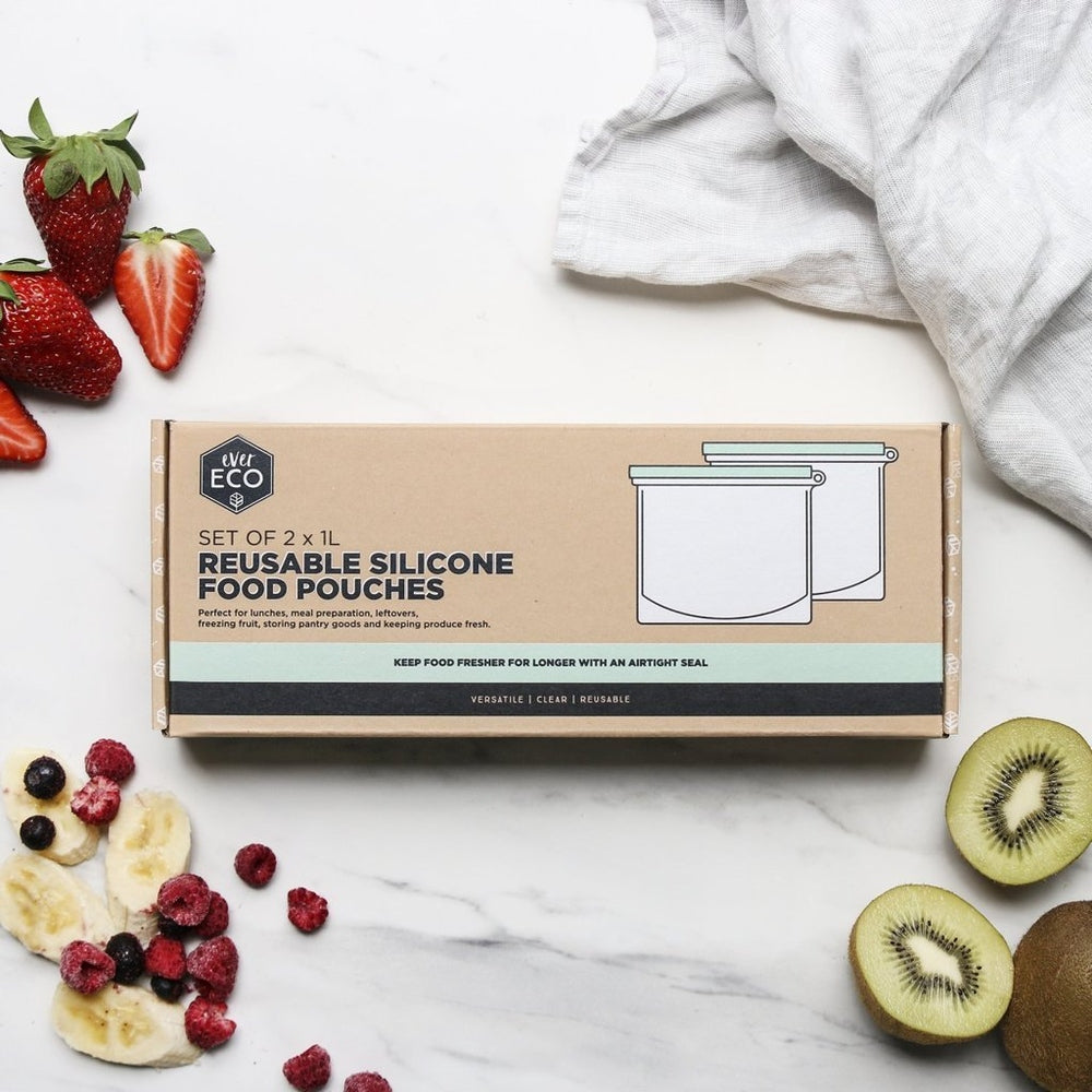 Ever Eco Reusable Silicone Food Pouch 1L