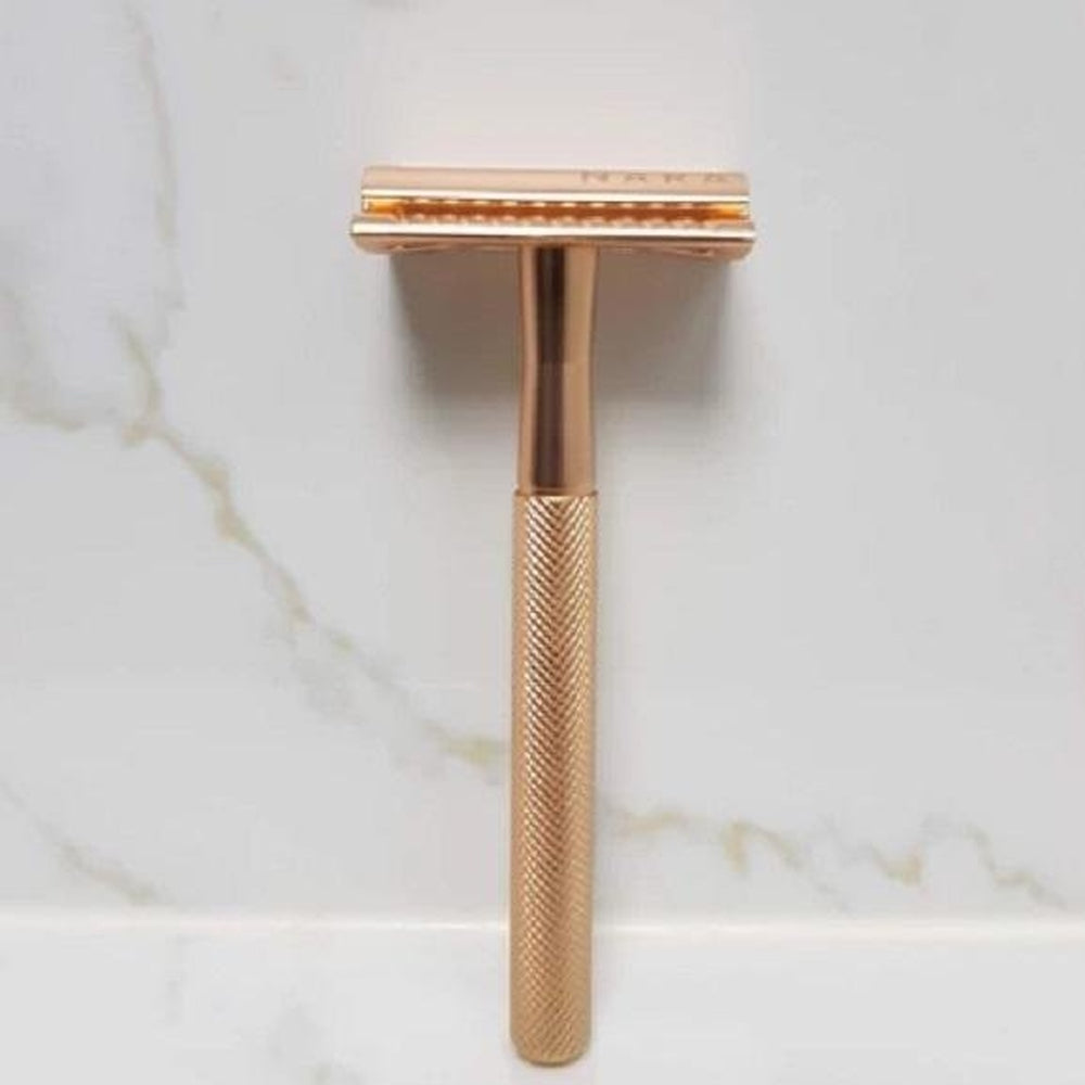 NARA Safety Razor in Matte Gold