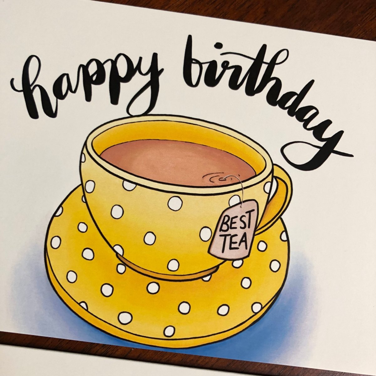 Greeting Card by Sarah Davies - Happy Birthday Design
