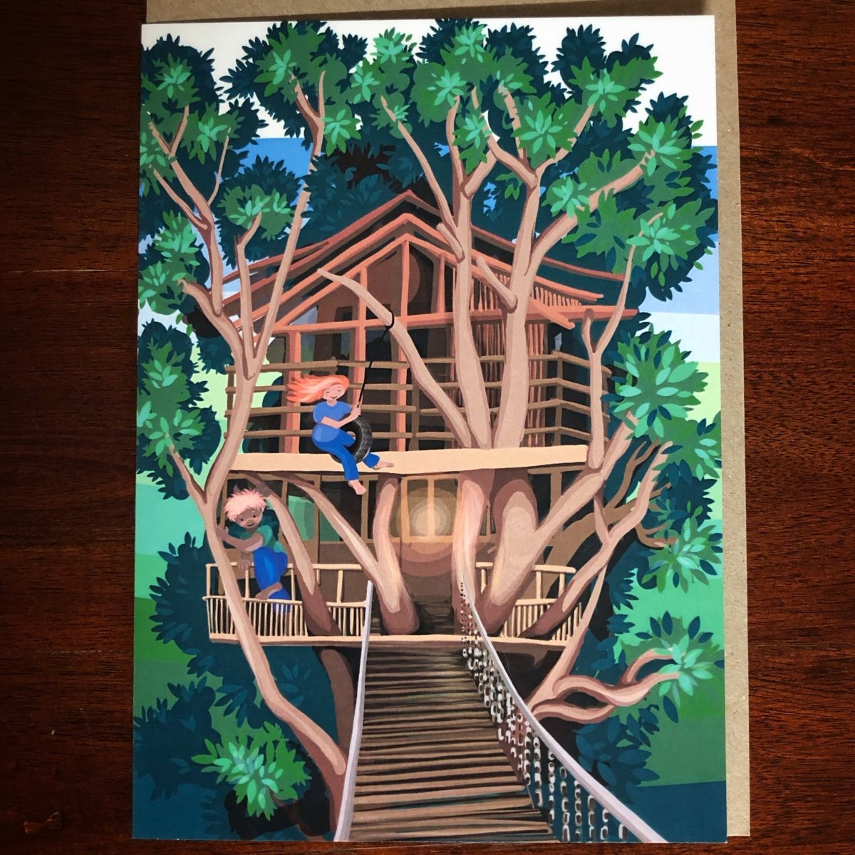 Greeting Card by Sarah Davies - Treehouse Design