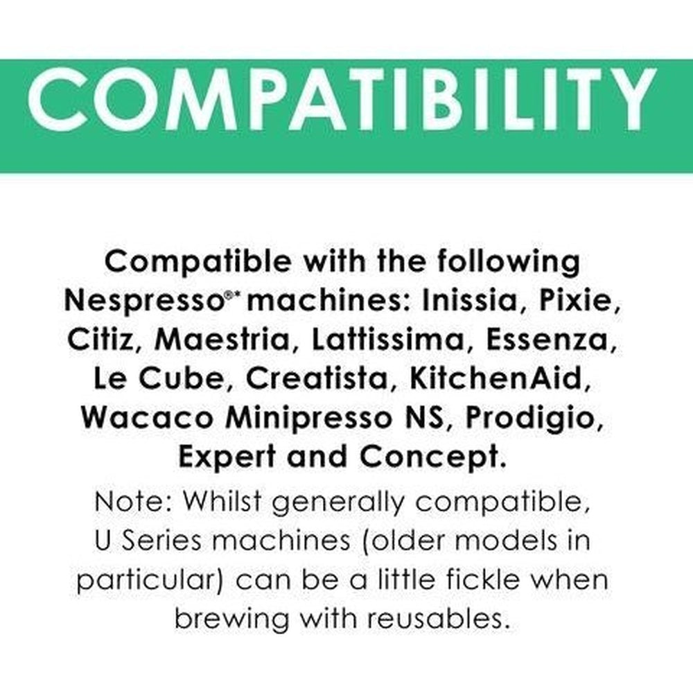 Nespresso Machines Compatible with the Sealpod Reusable Coffee Capsule