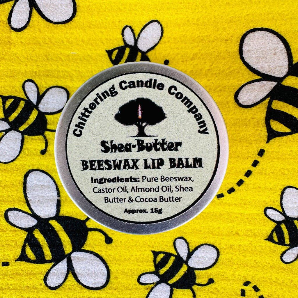 Shea Butter Beeswax Lip Balm from The Chittering Candle Co., Urban Revolution.