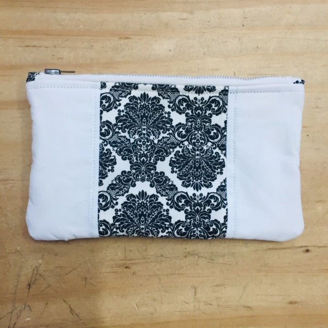 100% Upcycled Small Zip Pouch by Paula W